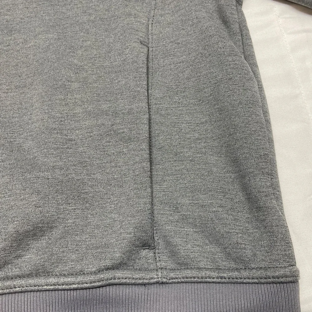 Nike THERMA-FIT Full Zip Hooded Sweatshirt  Women's Med. Grey Activewear Top EUC